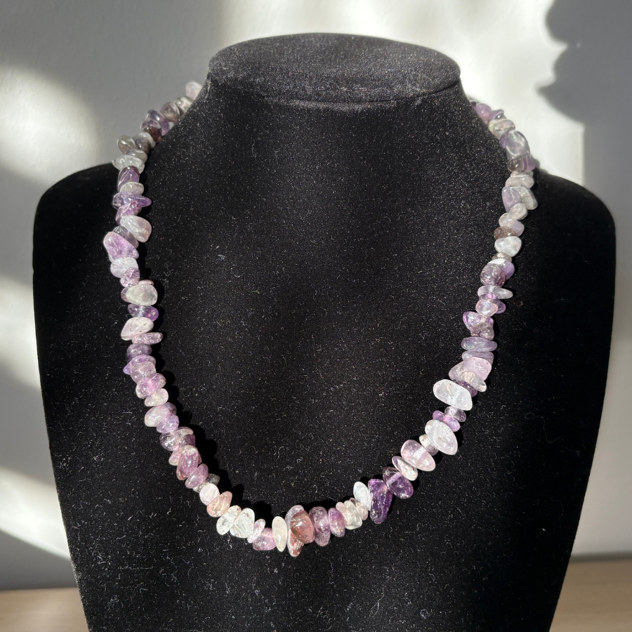 Amethyst Chip Necklace