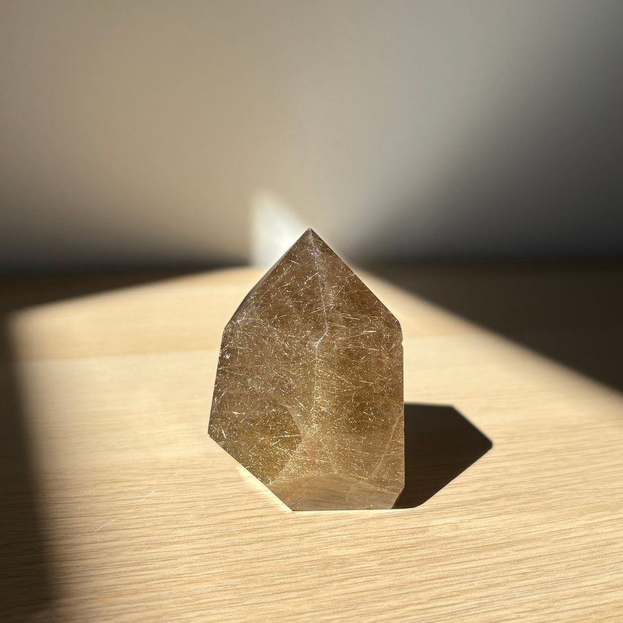 Golden Rutilated Quartz Freeform