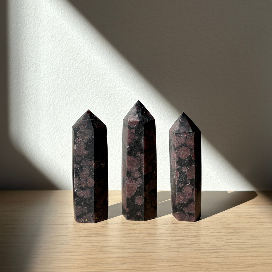 Garnet Tourmaline Tower
