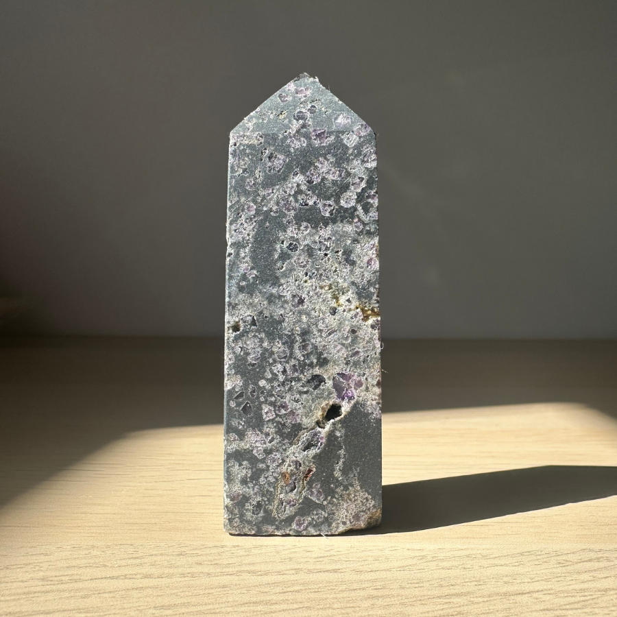 Purple Sphalerite Tower