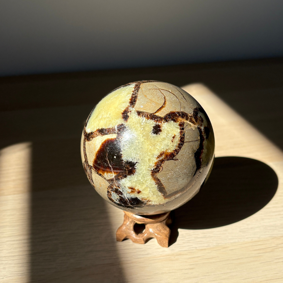 Septarian Dragon Stone Sphere