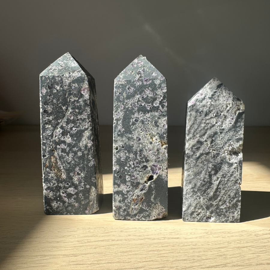 Purple Sphalerite Tower