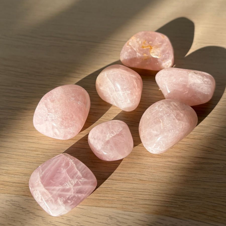 Rose Quartz Tumbles
