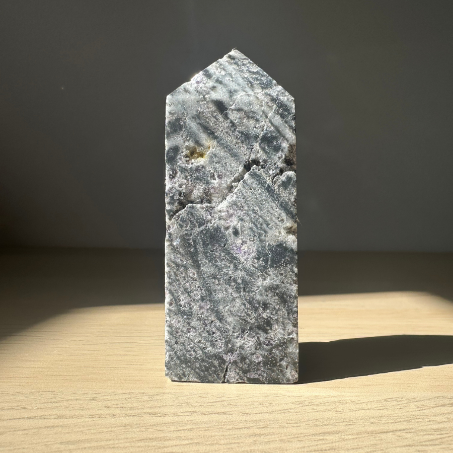 Purple Sphalerite Tower
