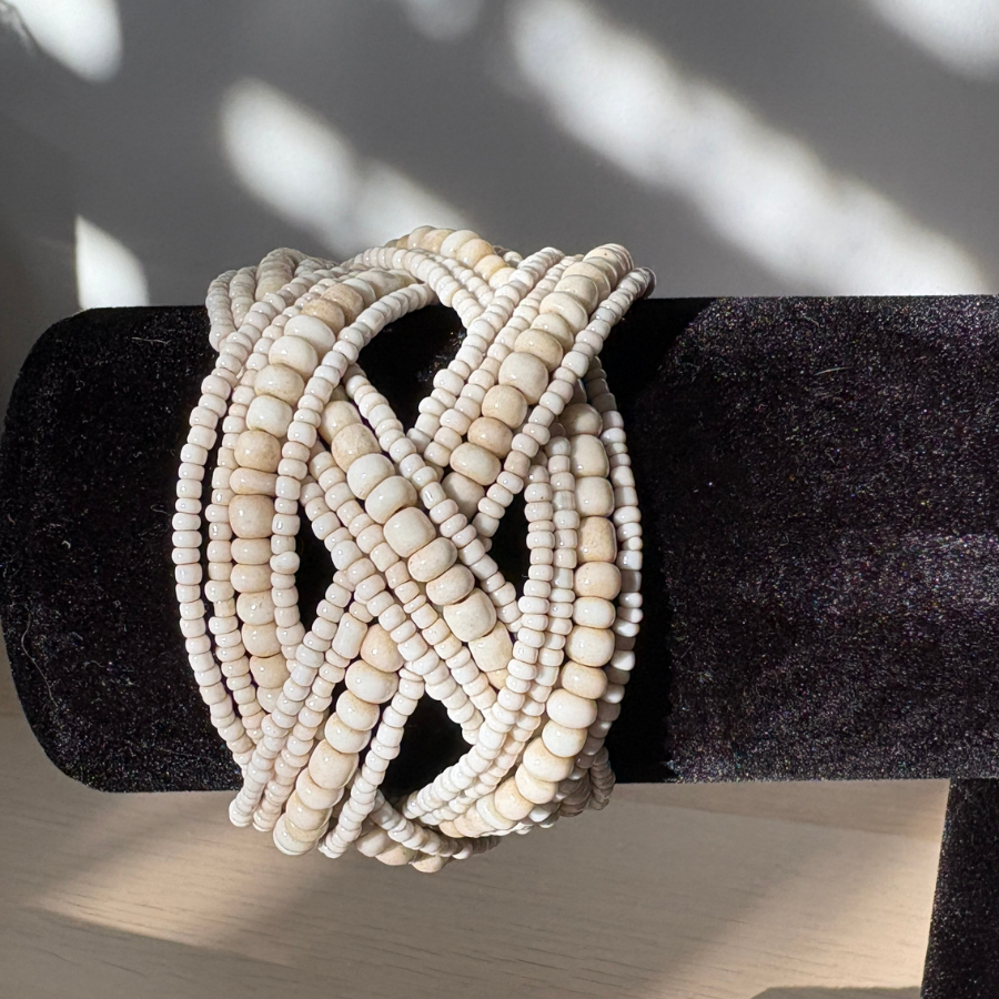 Beaded Cuff Bracelet 