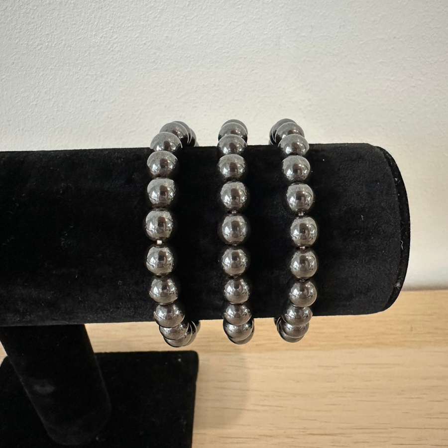 Magnetic Hematite Bracelet 