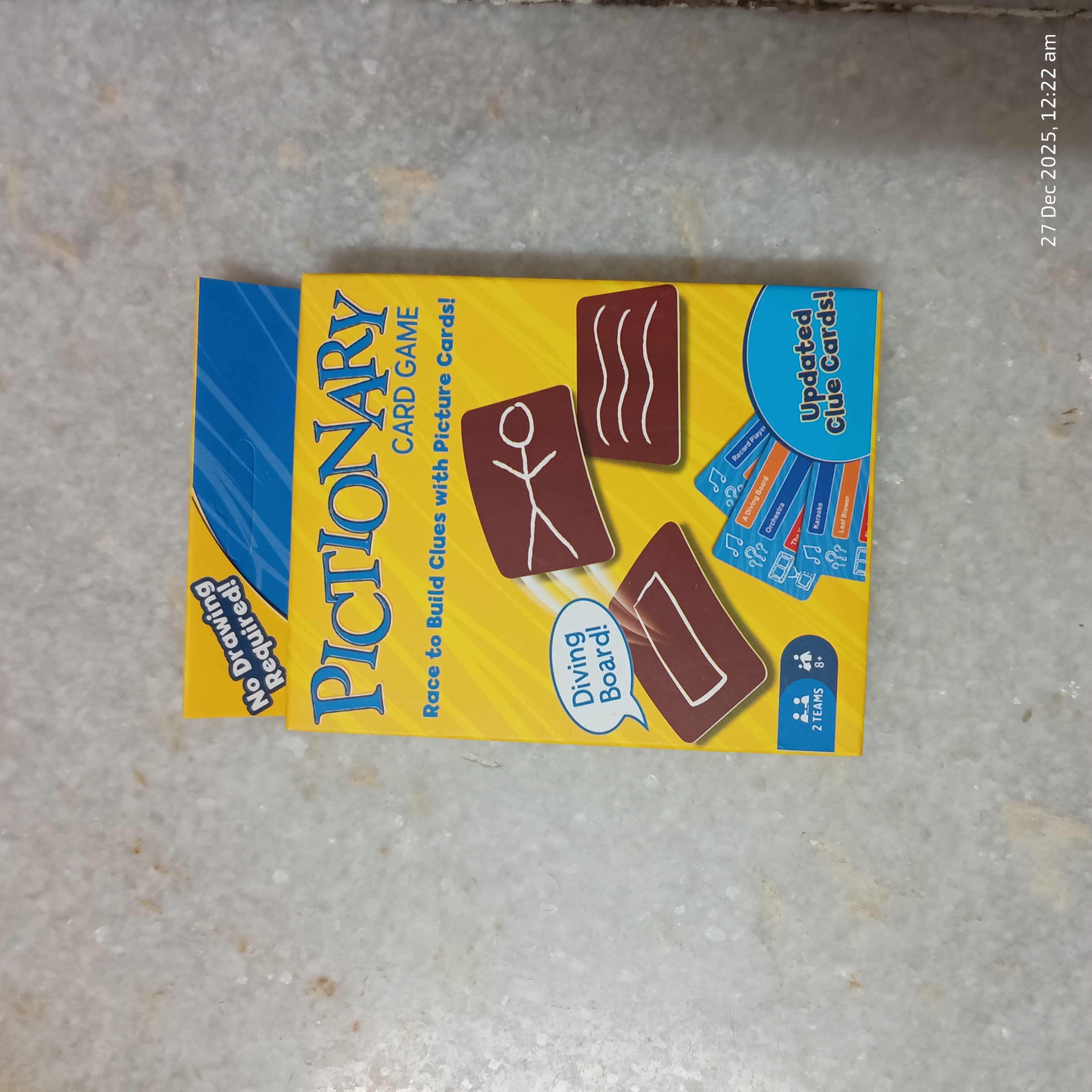 Pictionary Card Game