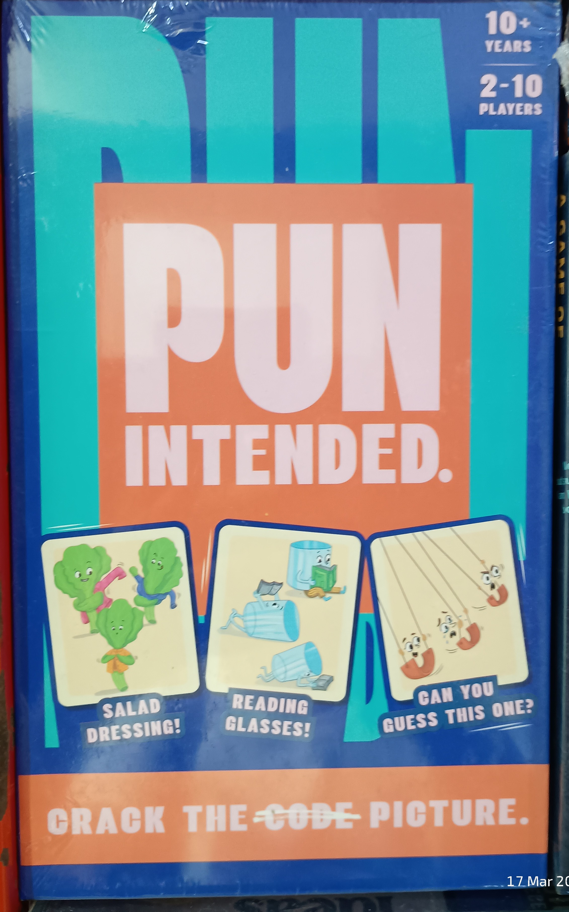 Pun Intended Board Game