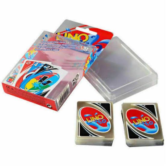 UNO Card Game plastic