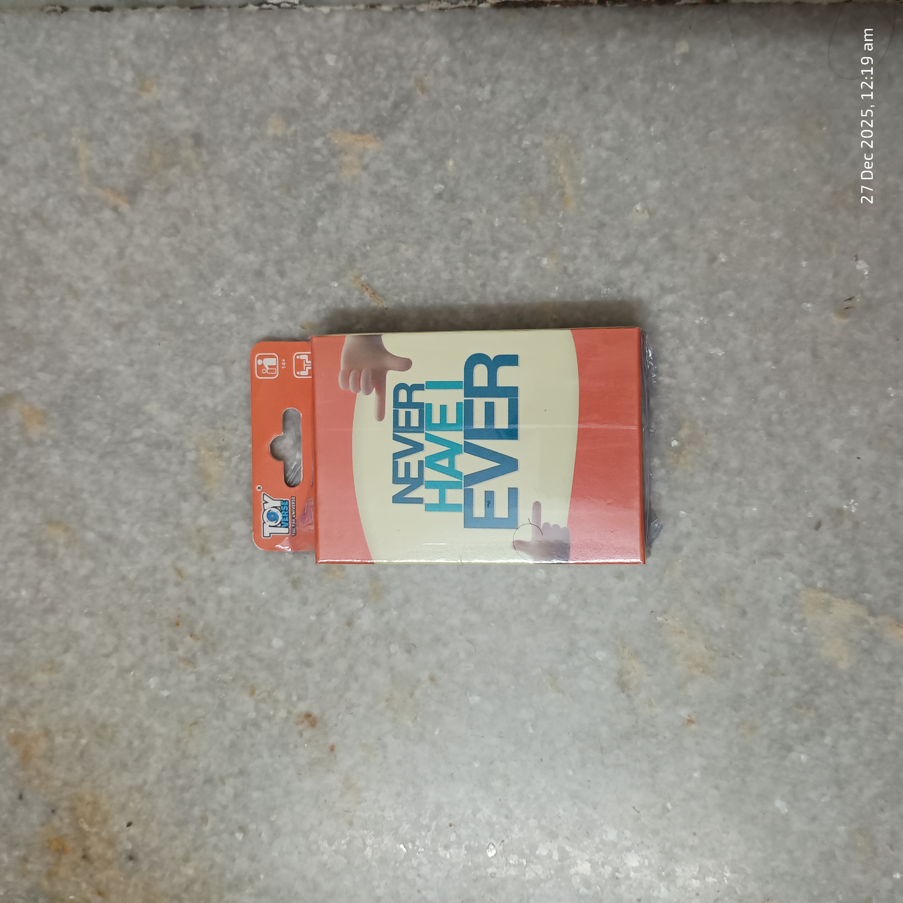 Never Have I Ever Card Game