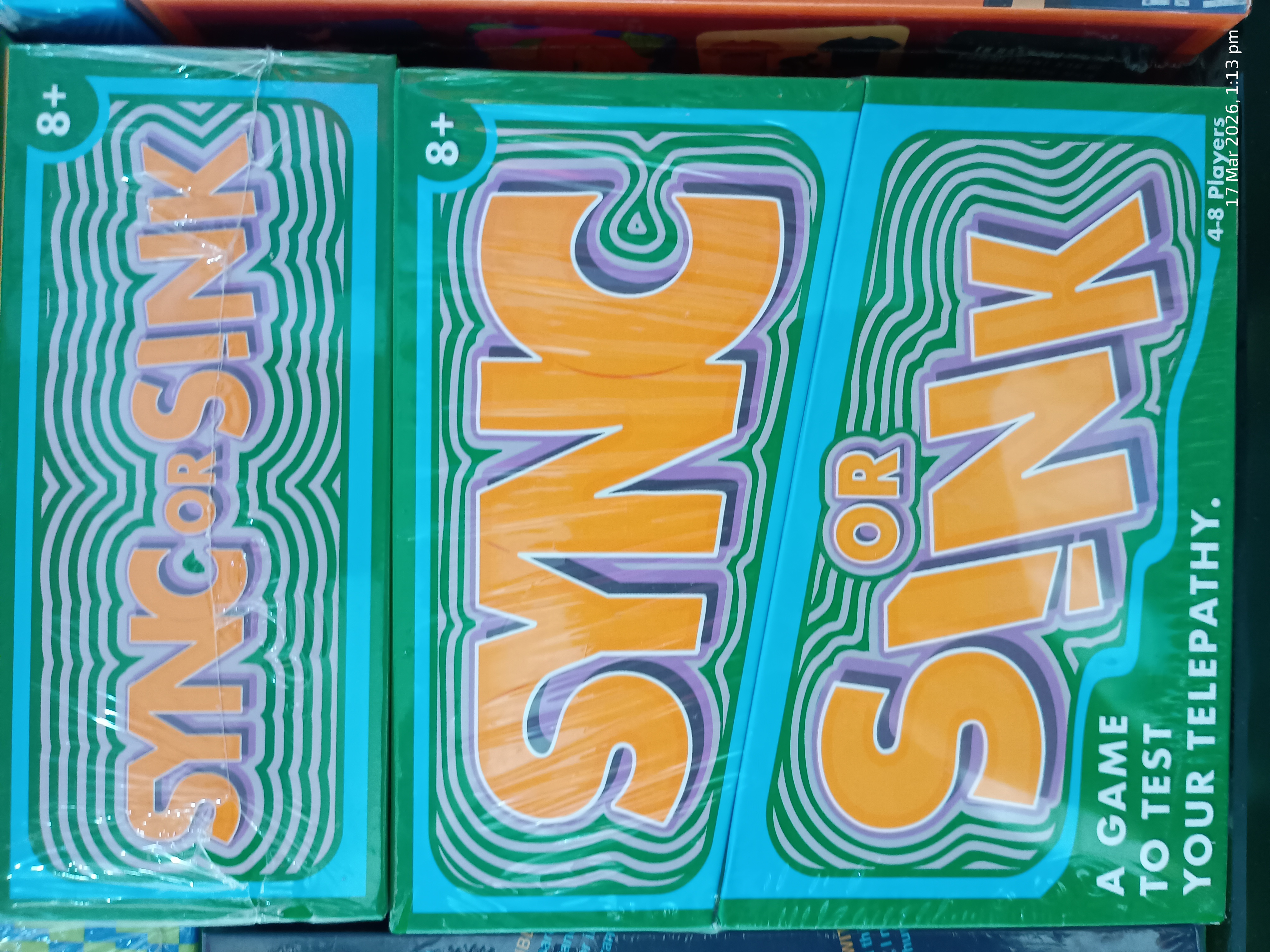 Sync or Sink Board Game