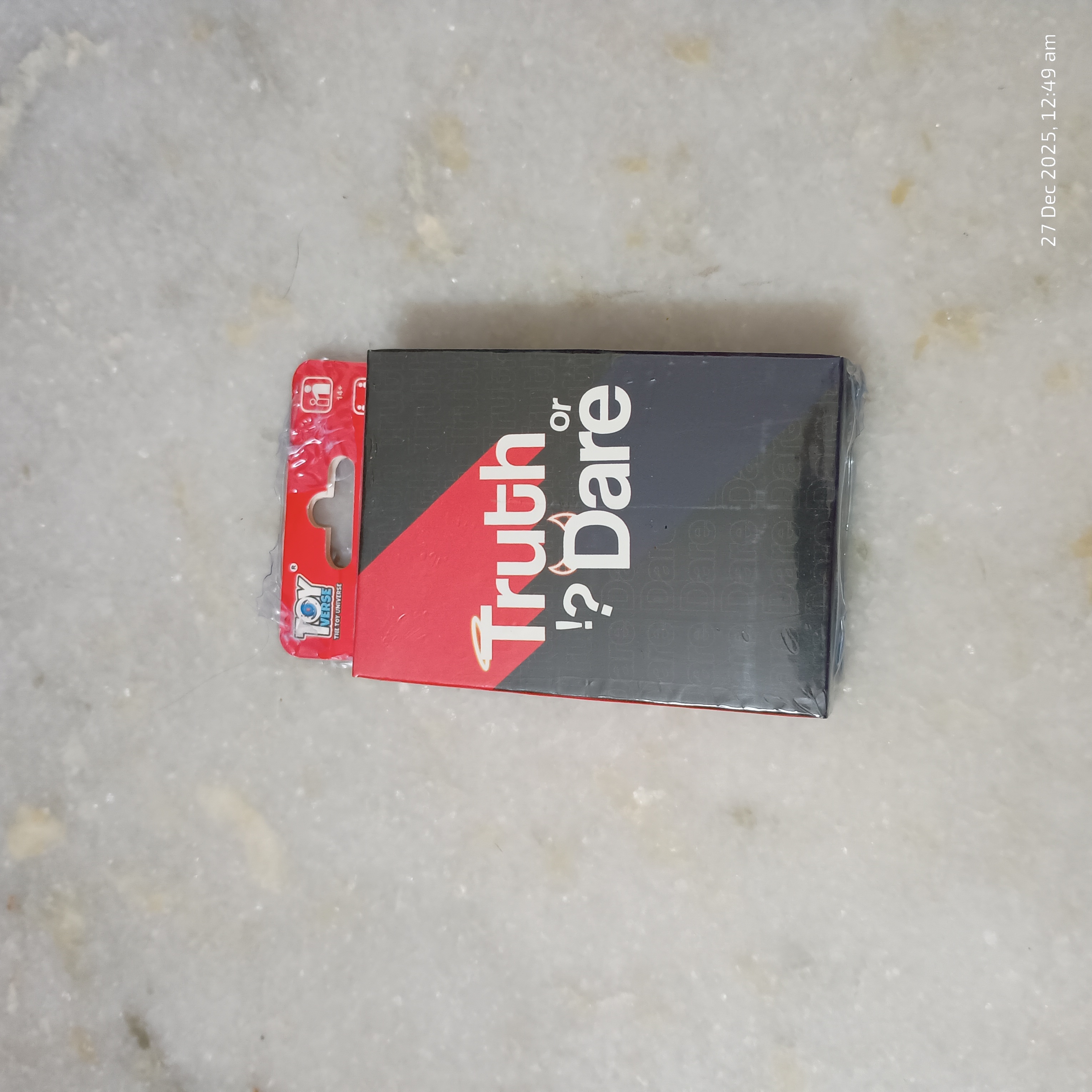 Truth or Dare Card Game