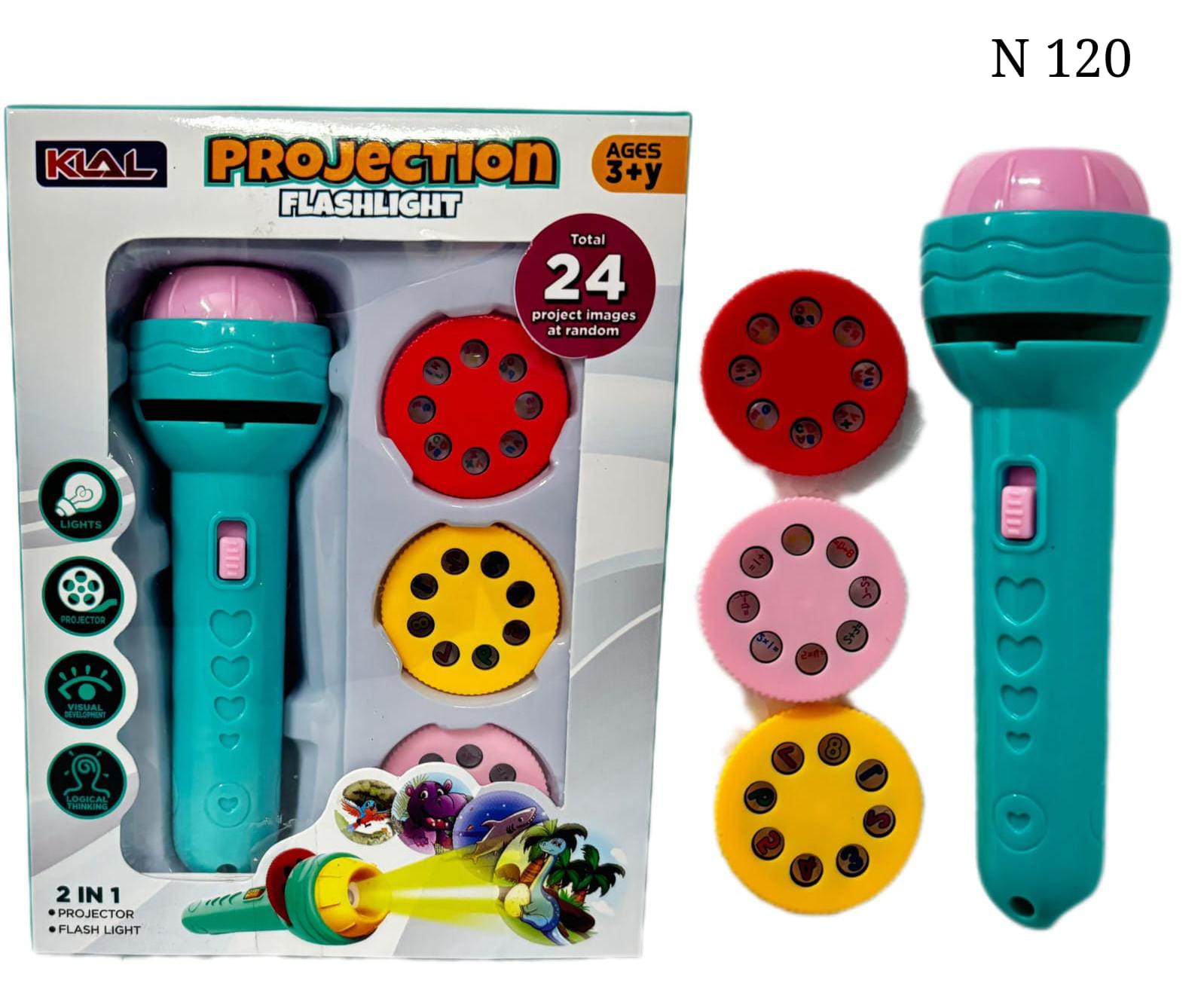 Projection Flashlight Toy