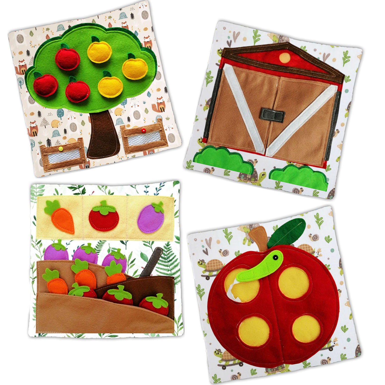 Quiet Book Fattoria senza copertina