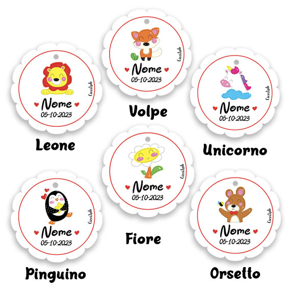 8 Bigliettini. ROTONDI Eventi