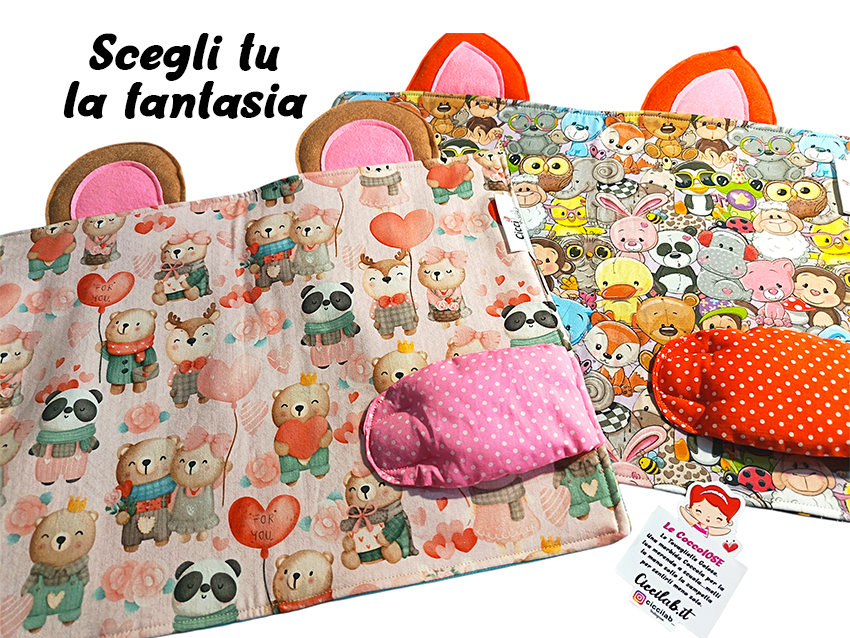 La sacCOCCOLA e la COCCOLosa ...che crei tu!