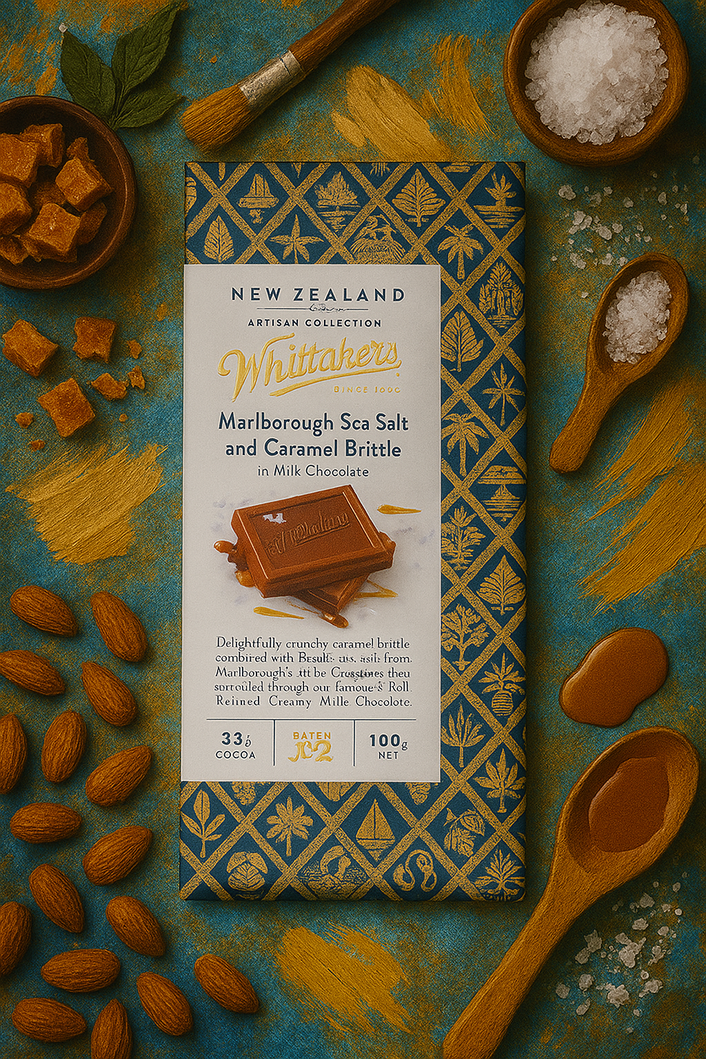 Whittaker’s Canterbury Hazelnut in Creamy Milk Chocolate - ( PKR 1500 ) 