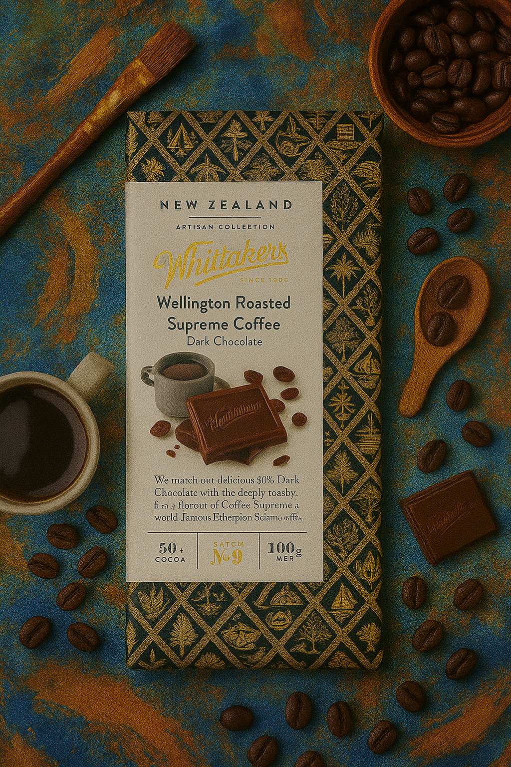 Whittaker’s Wellington Roasted Supreme Coffee Dark Chocolate - ( PKR 1500 ) 