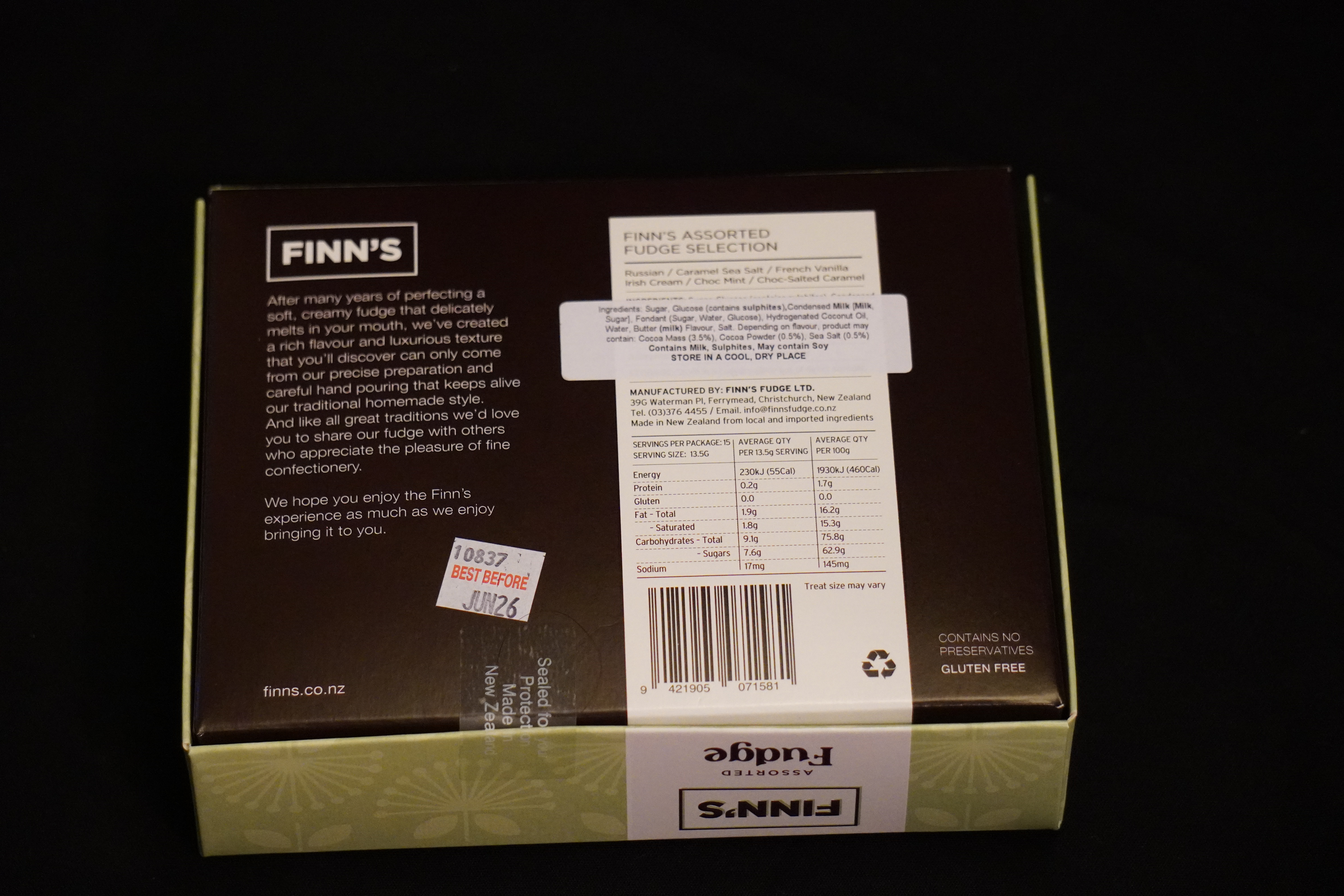 Finn's Assorted Fudge  -  ( PKR 4700 )