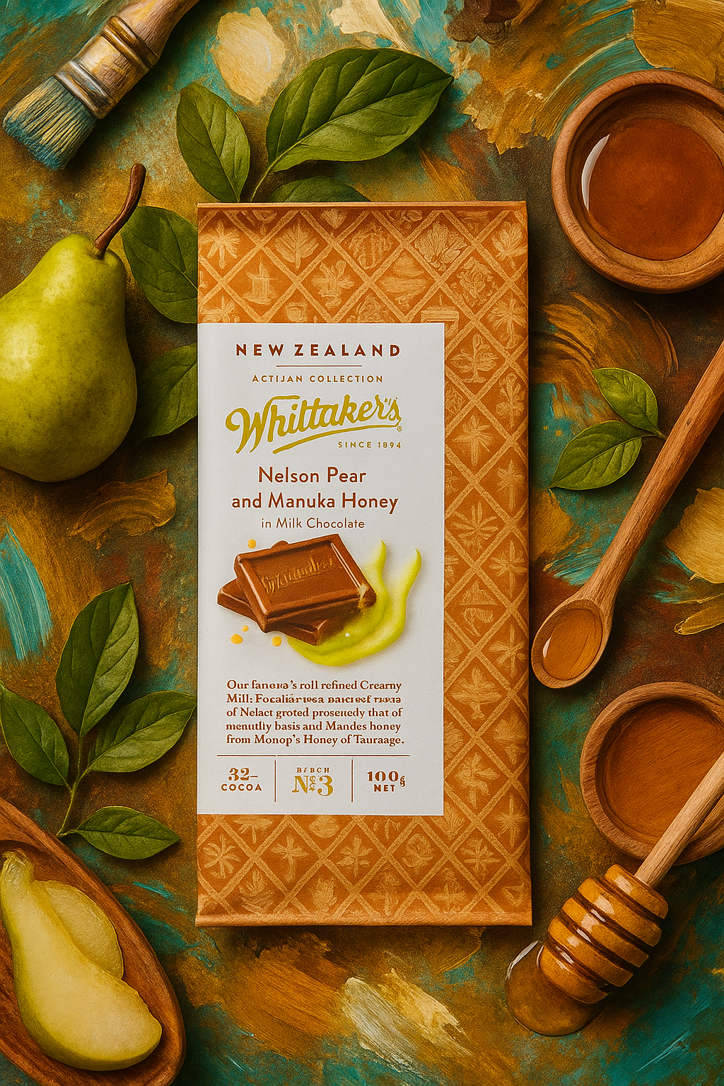 Nelson Pear & Manuka Honey Chocolate - ( PKR 1500 )