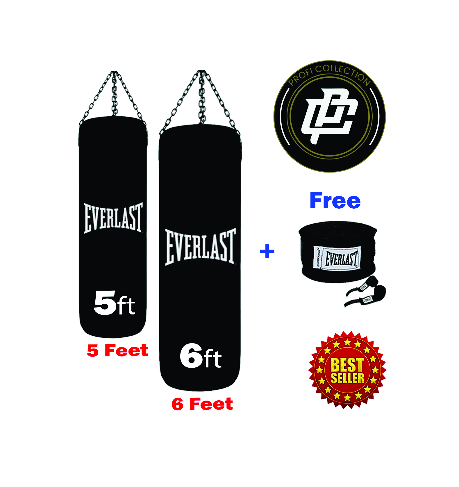 5 Feet & 6 Feet Punching Bag