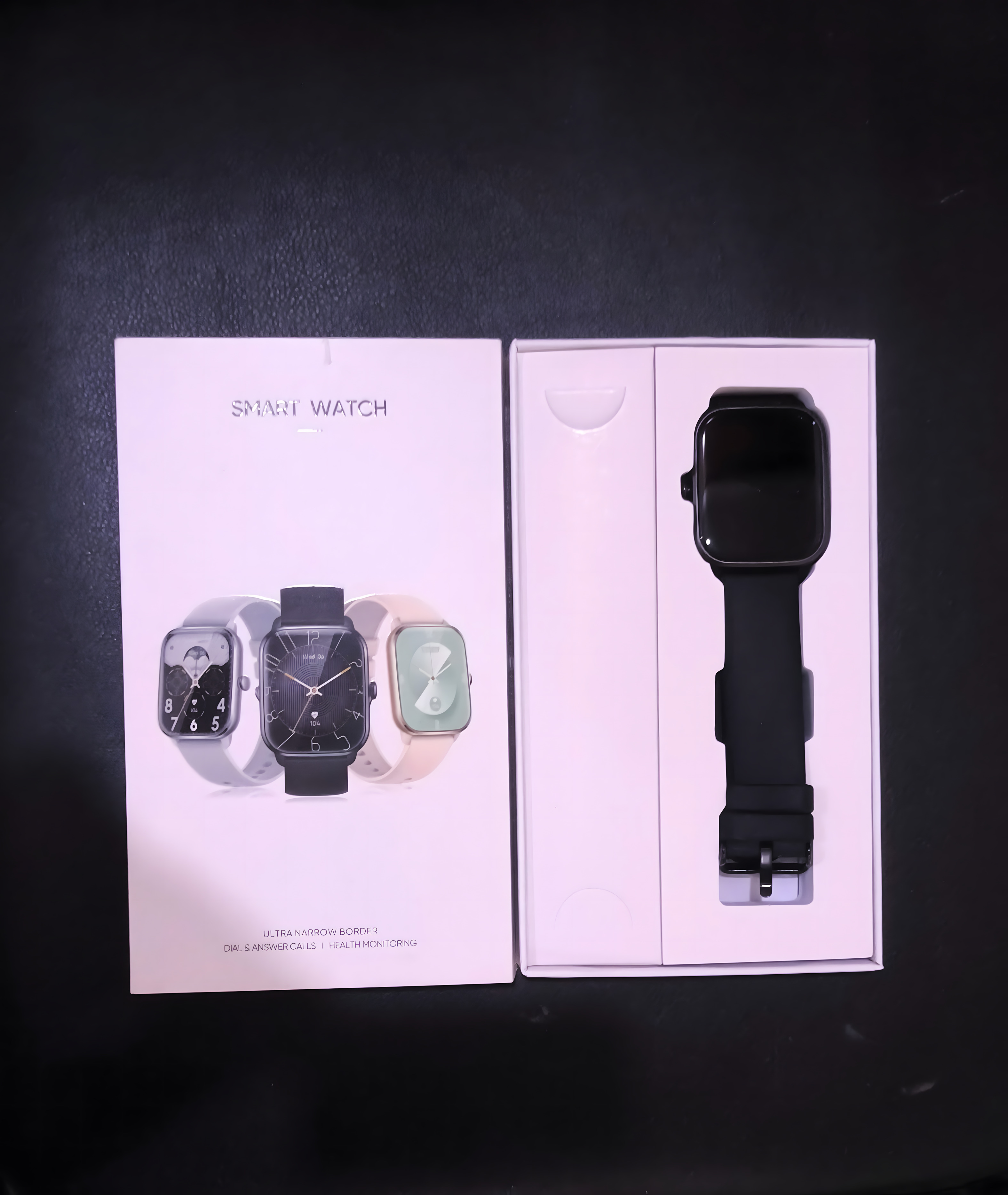 VT65 1.9″ Smartwatch with Bluetooth Calling, Heart Rate & SpO2 Monitor, Fitness Tracker, Full Touch Display – Compatible with Android & iOS