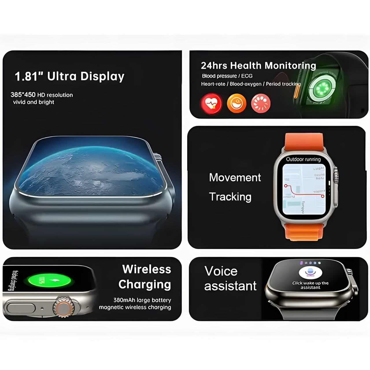 DLiDR Ultra Smartwatch – Your All-Day Companion with Calling, Touchscreen & Waterproof Features