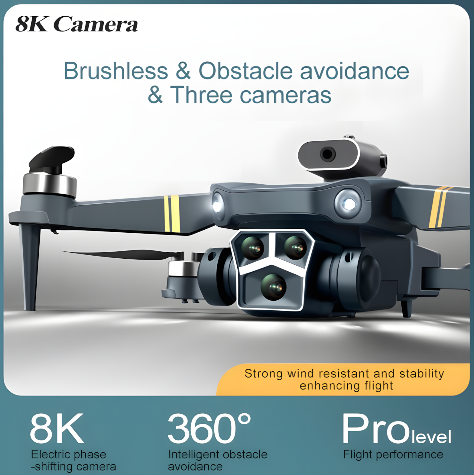 Compact Foldable Drone with HD Camera & Controller