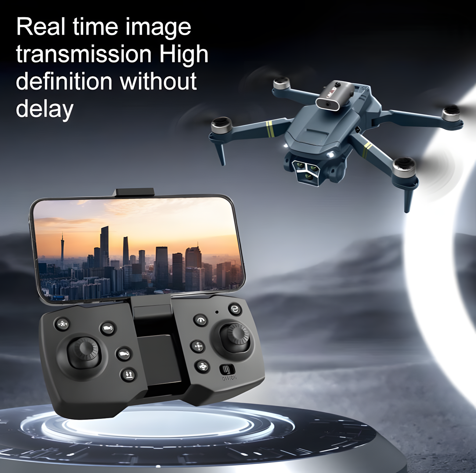 Compact Foldable Drone with HD Camera & Controller