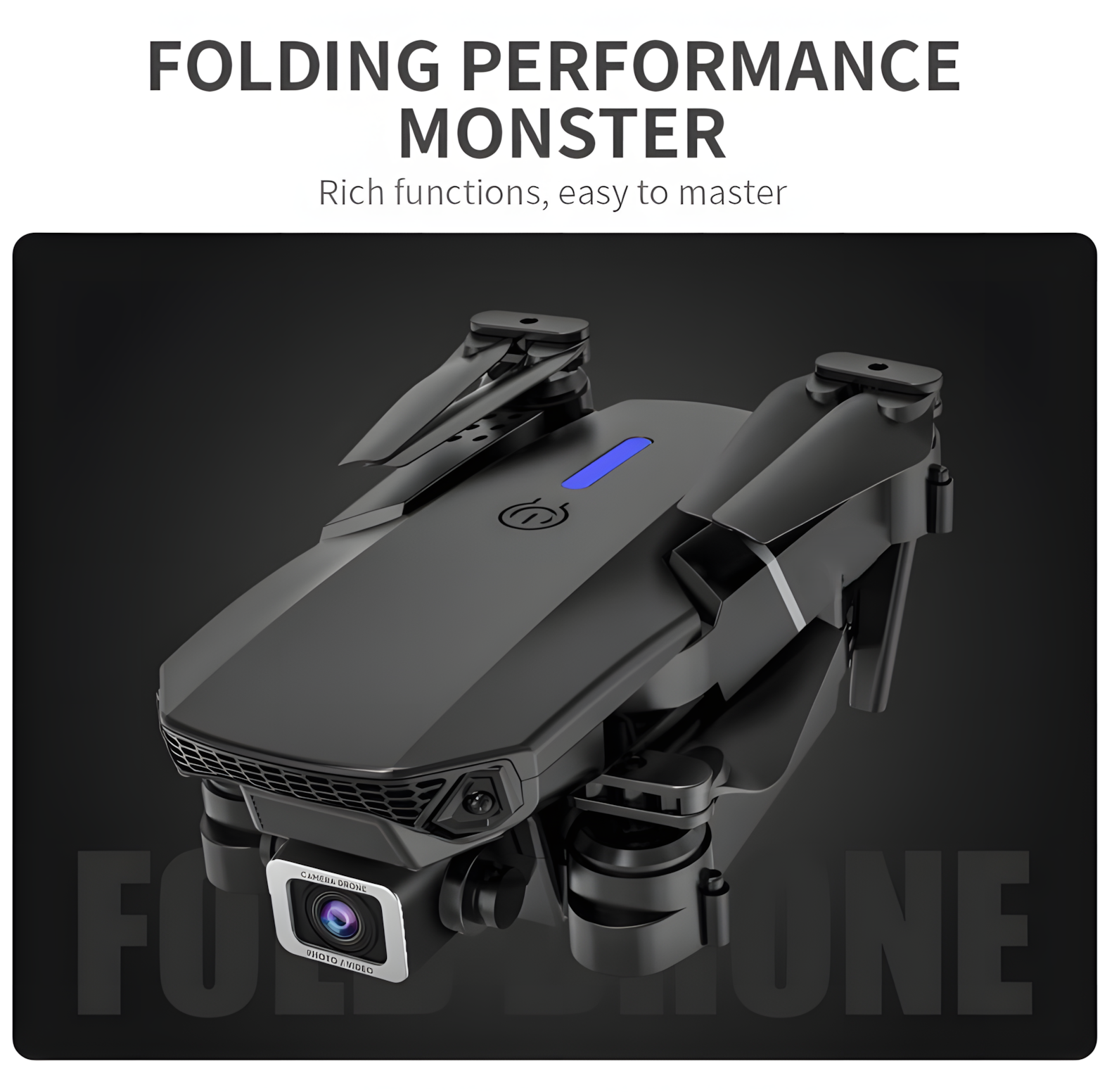 MiniFly Gesture RC Drone | Dual HD Camera & Easy Control