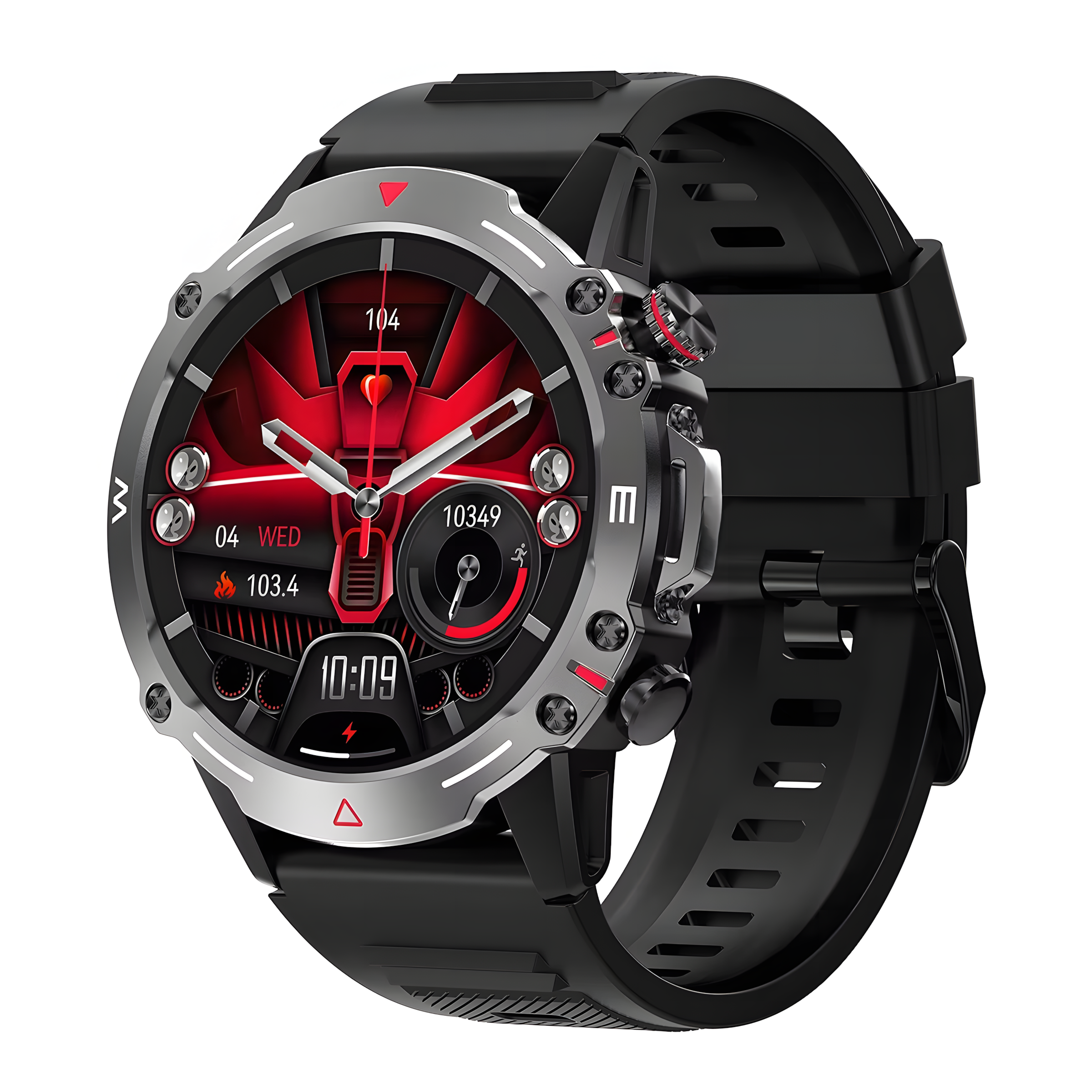 DLiDR Smartwatch with Vintage Design – AMOLED Display, Bluetooth Calling & Activity Tracking