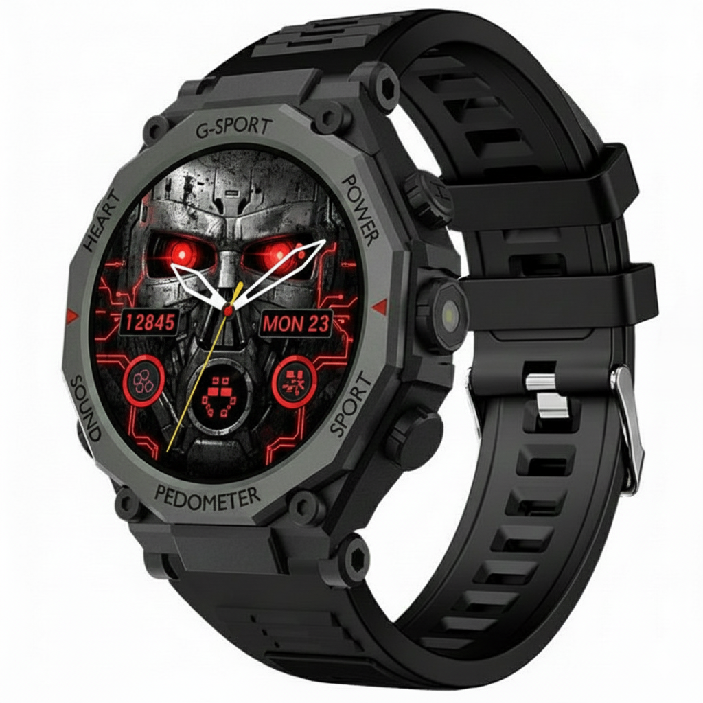 Firemax Smartwatch – Bluetooth Calling, Camera, IP68 Waterproof, Fitness Tracking