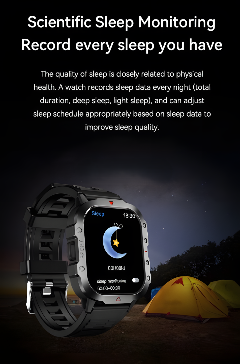 DLiDR H Series Smartwatch – Sleek 2.19″ Touchscreen Wearable with Flashlight, BT Calling & Stylish Waterproof Build for Android & iOS