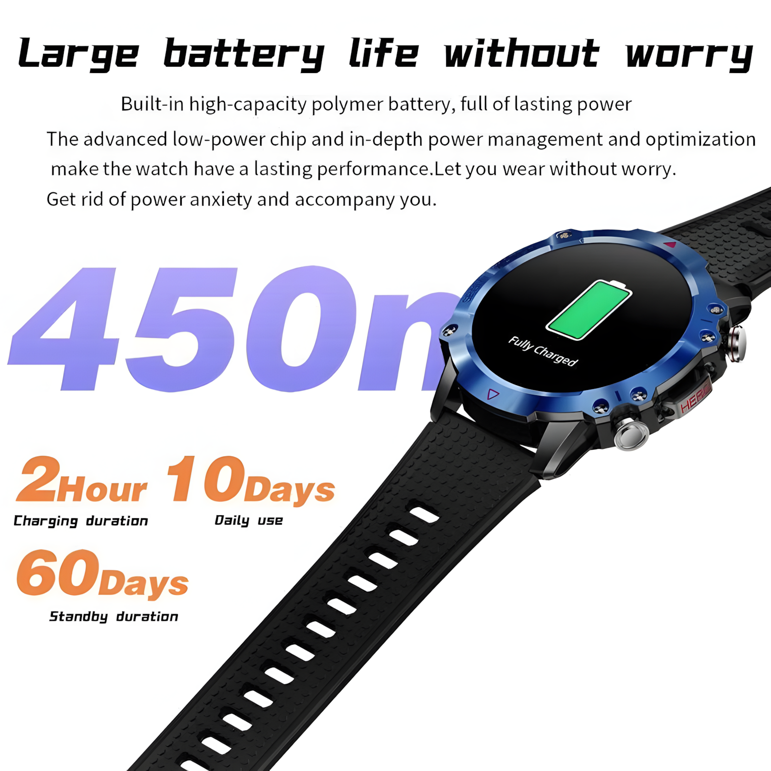 DLiDR Unisex Military Smartwatch – Fitness & Adventure with AMOLED Clarity