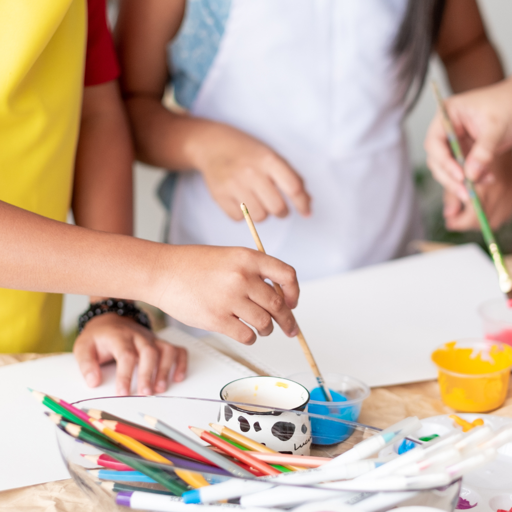 Tapybos būrelis vaikams ir paaugliams (1 Pamoka)