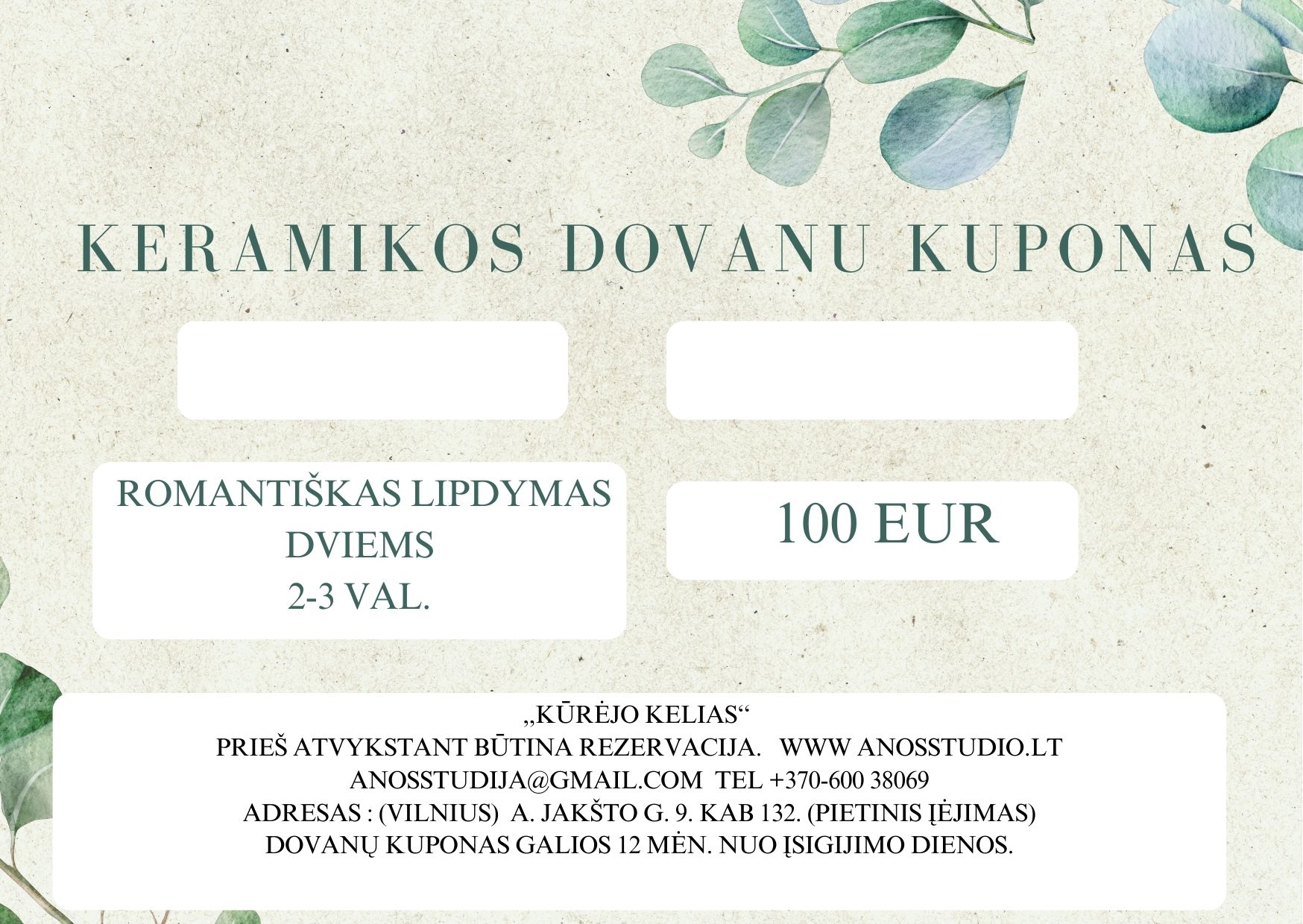 Romantiškas lipdymas dviems