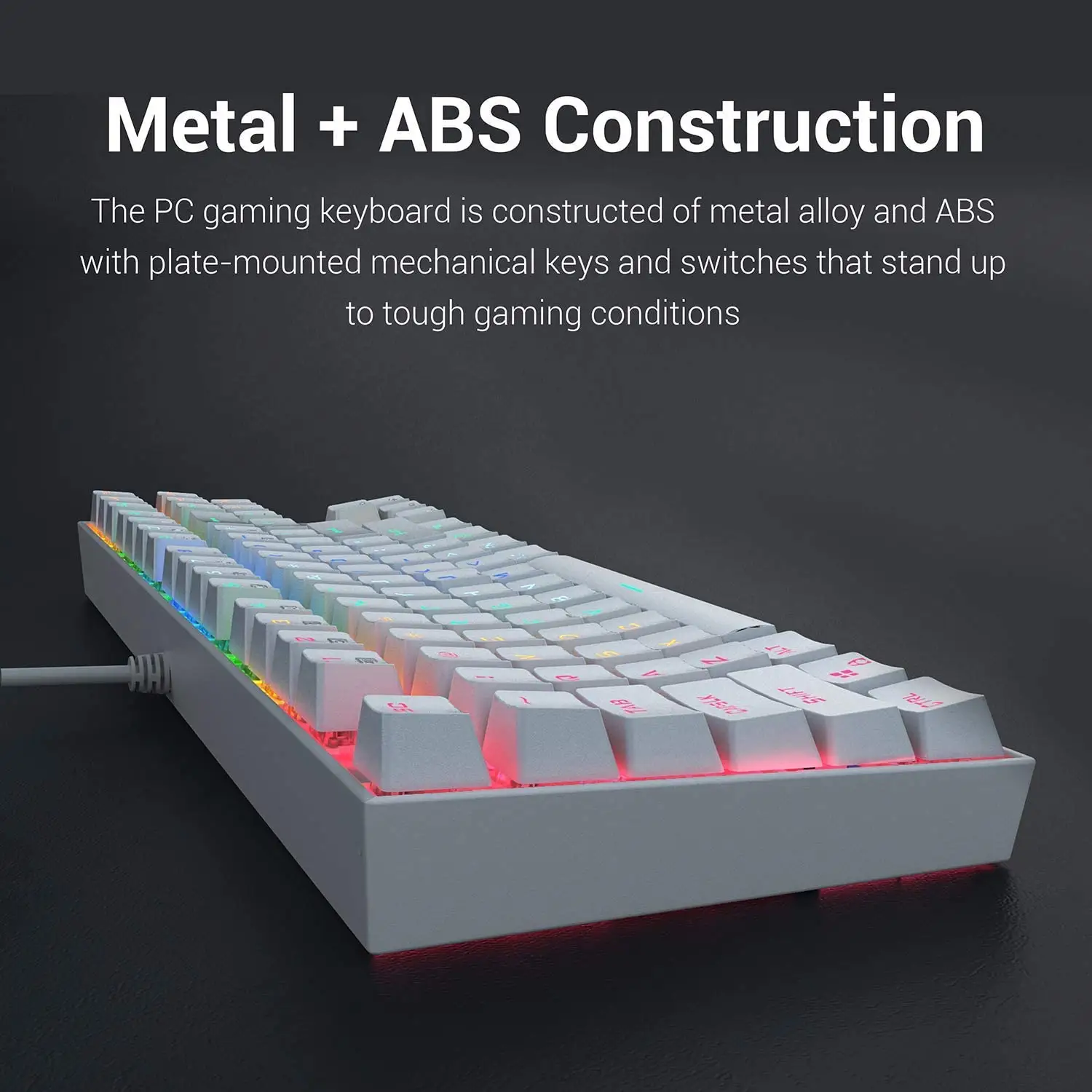 RGB Gaming Tastatur mit Cherry MX 