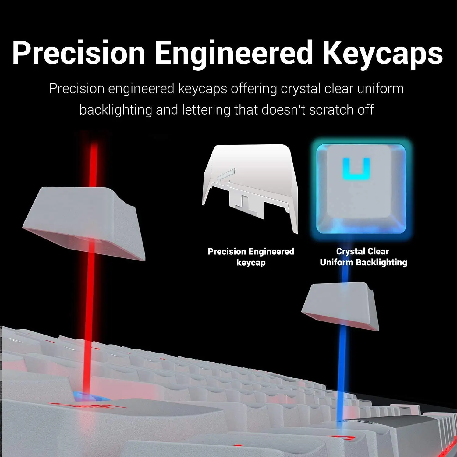 RGB Gaming Tastatur mit Cherry MX 