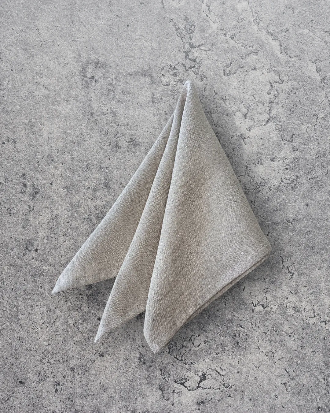 Linserviett natur (ubleket) 45x45 cm