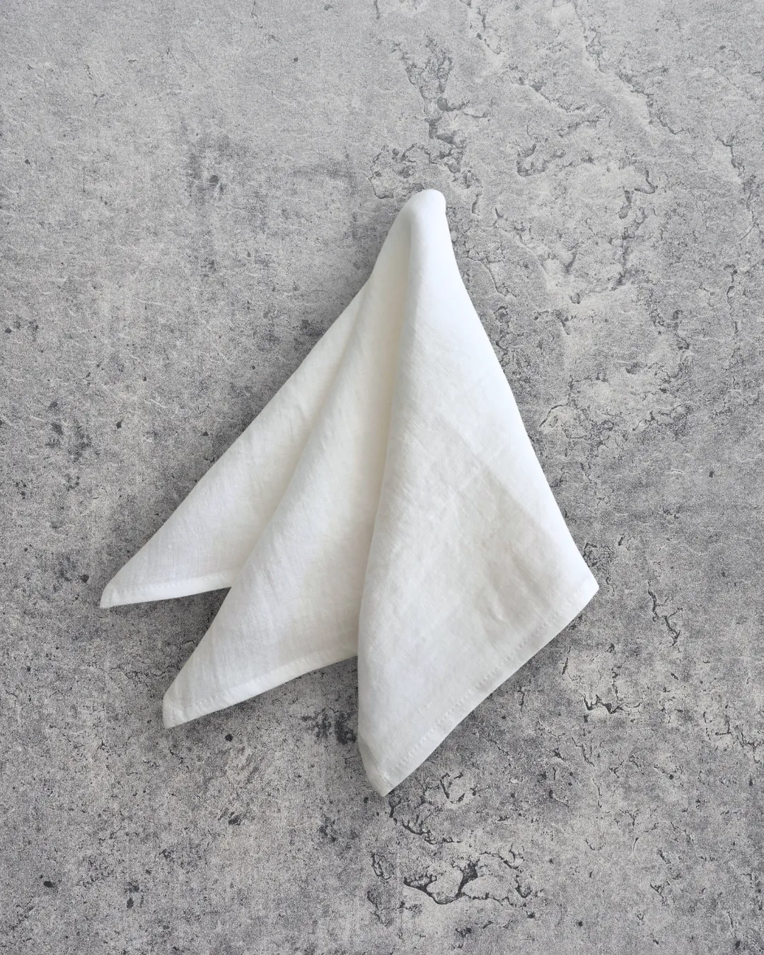 Linserviett hvit 45x45 cm