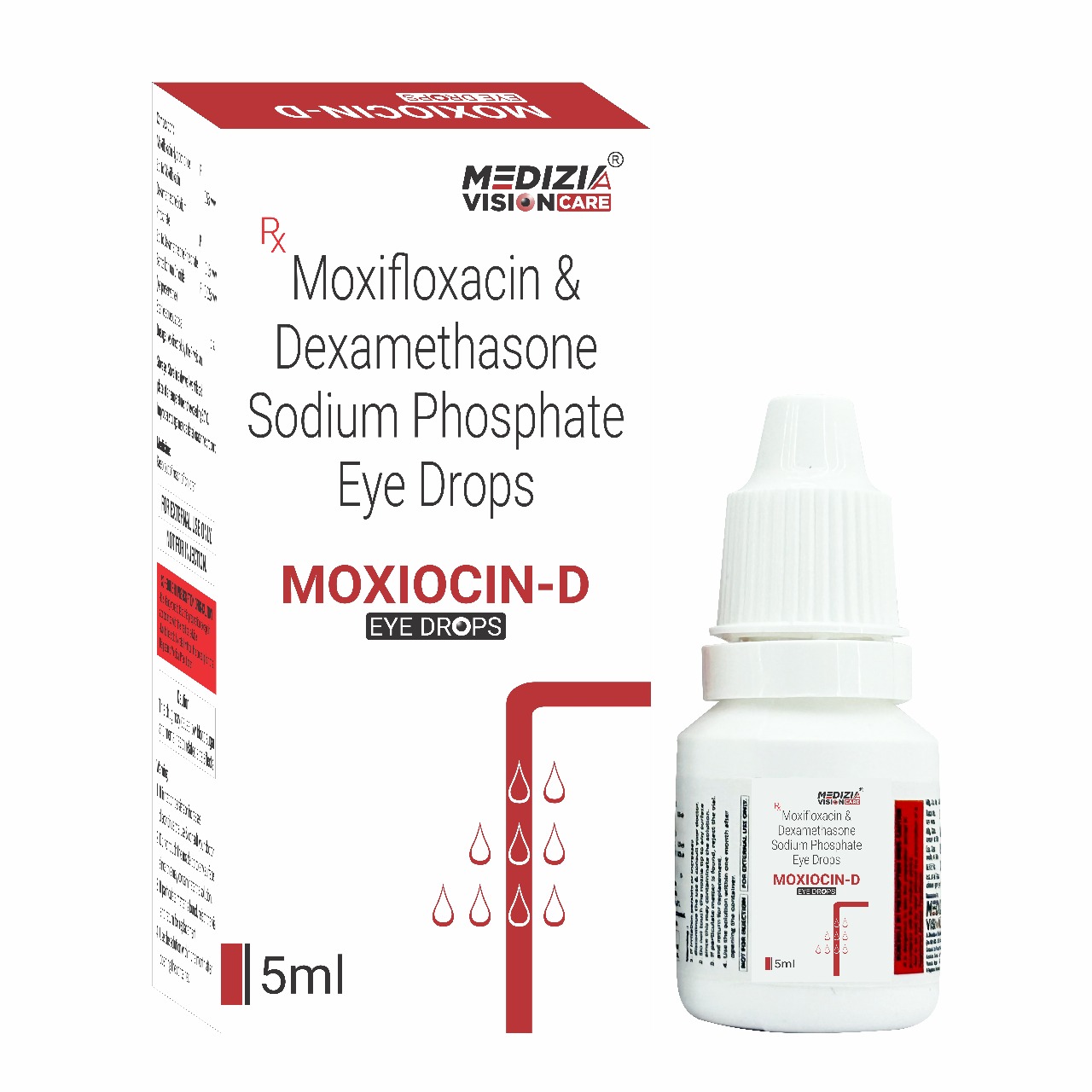Moxifloxacin & Dexamethasone Sodium Phosphate