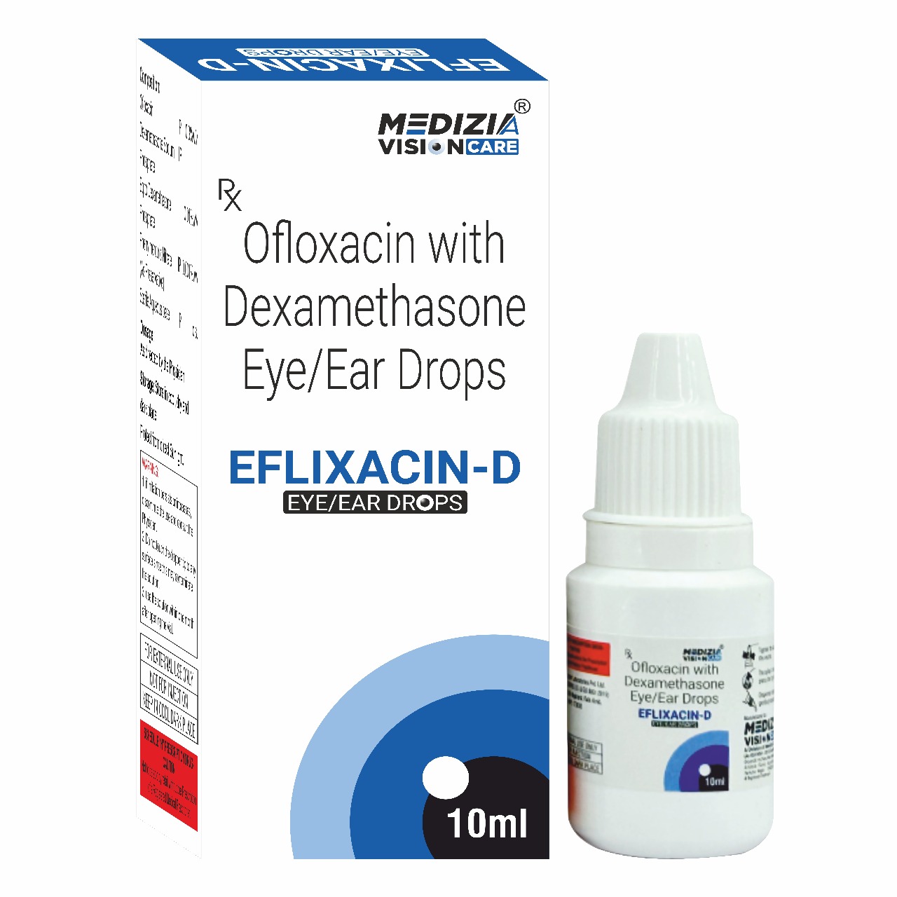 Ofloxacin with Dexamethasone Eye/Ear Drops