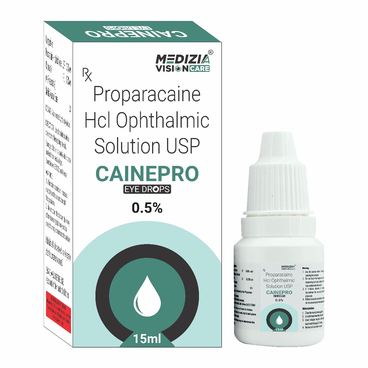 Proparacaine Hcl Ophthalmic Solution USP - 0.5% Eye Drops