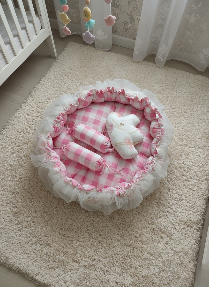 Rosey Cheeks - Baby Snuggle Bed