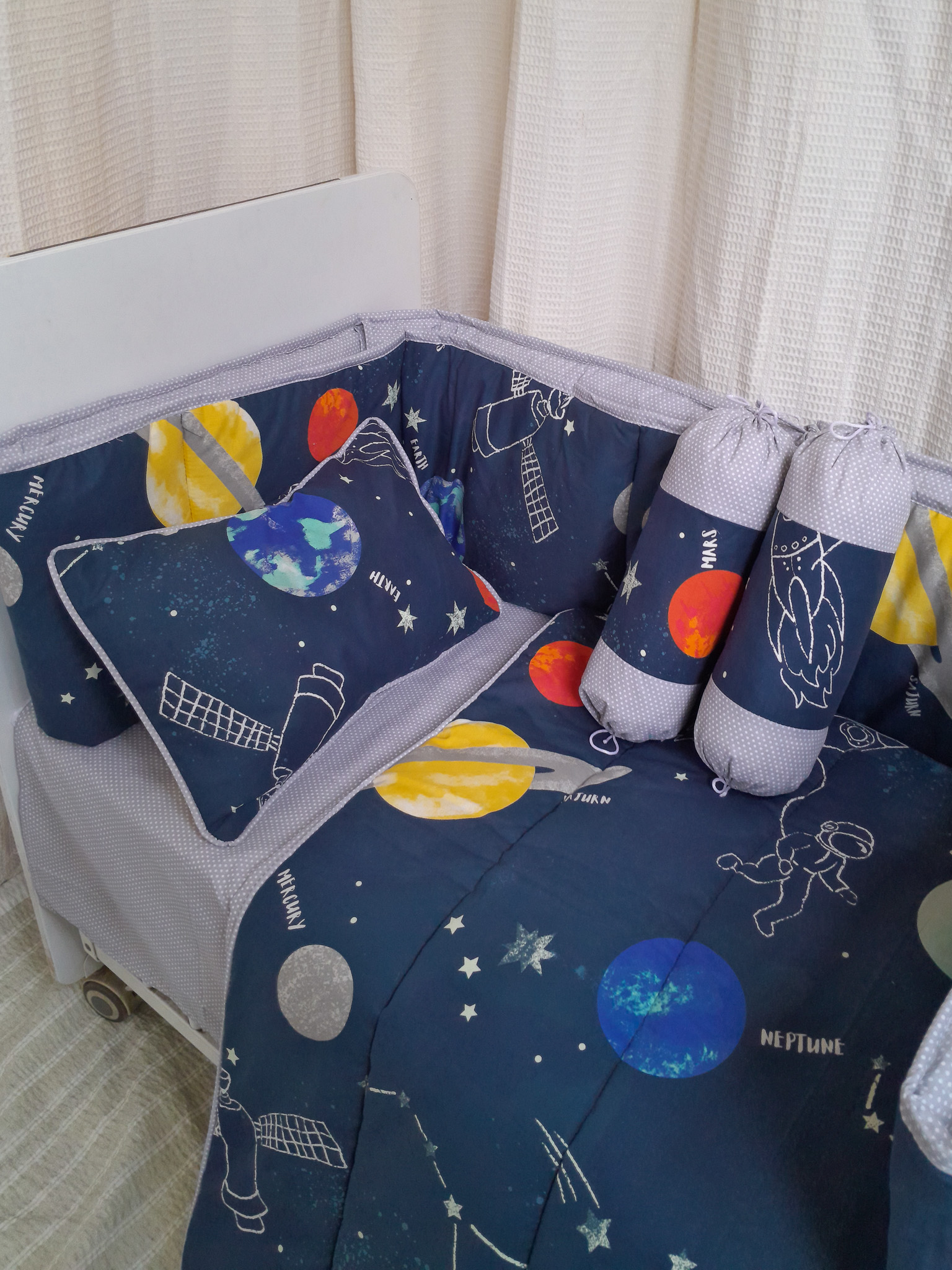 Cosmic Dreams Baby Cot Set