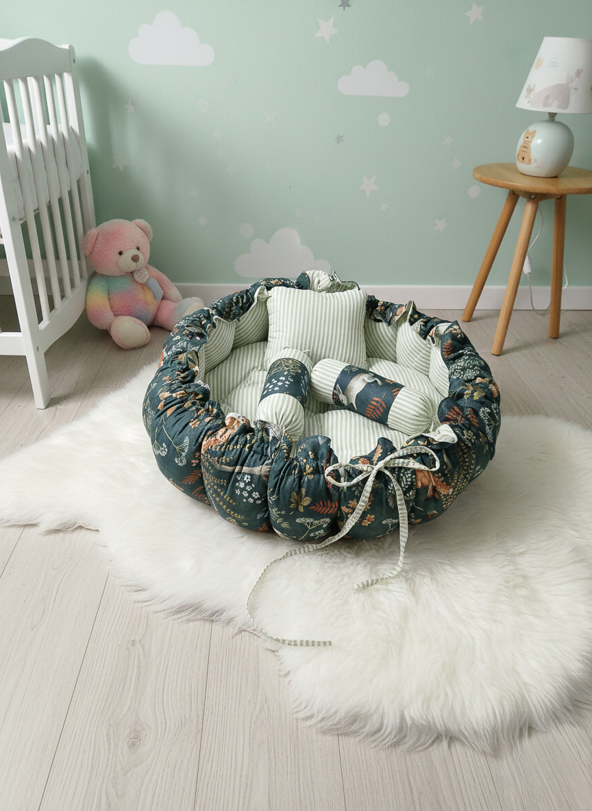 Botanical Bliss - Baby Snuggle Bed