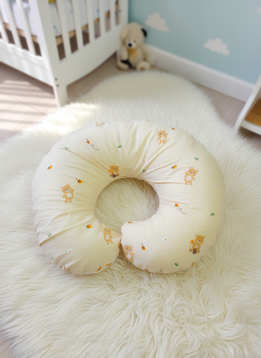 Baby Nursing Pillow - Bear themed