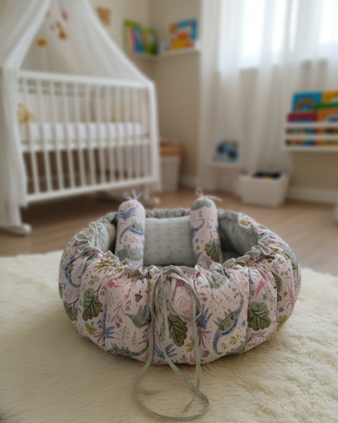 Dino Dreams - Baby Snuggle Bed