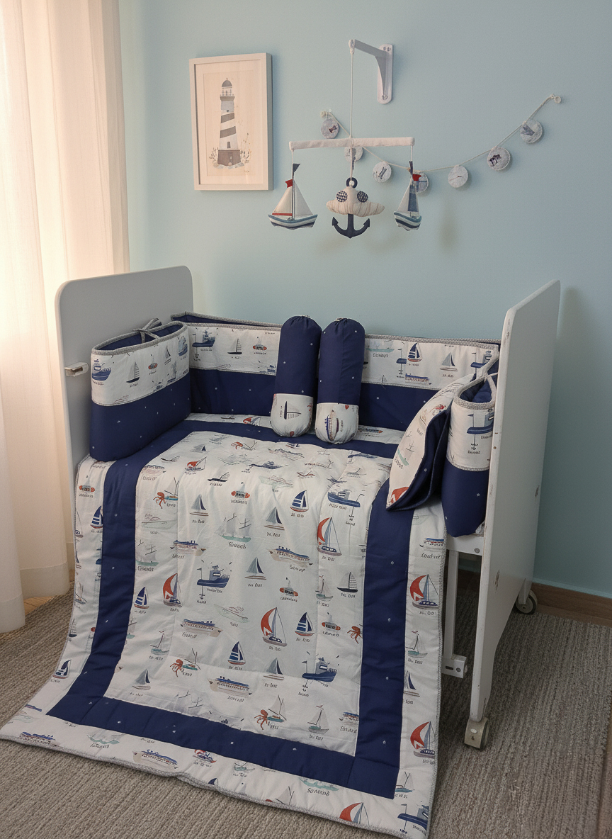 Nautical Dreams - Baby cot set