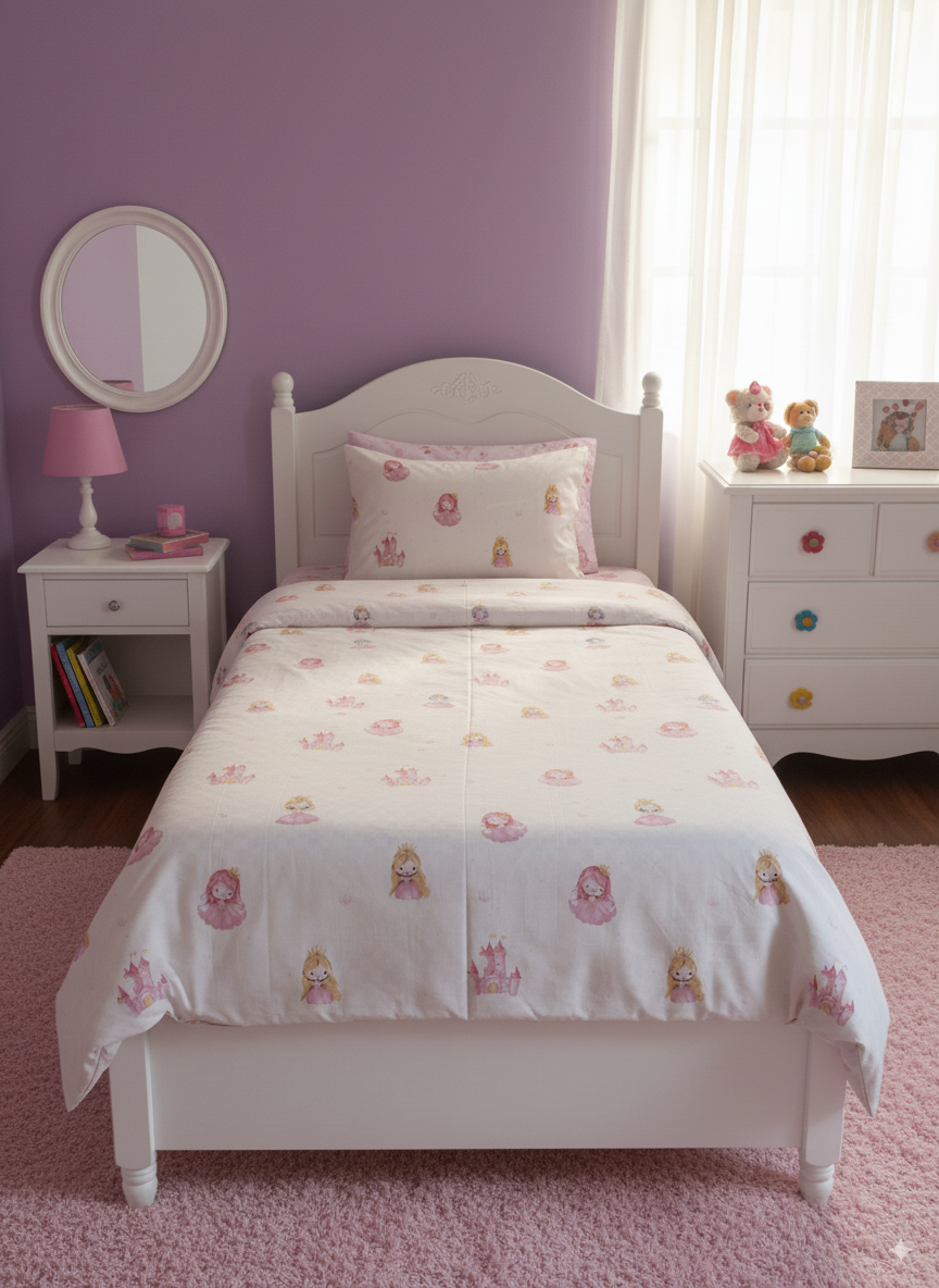 Little Princess Dreams Bedsheet